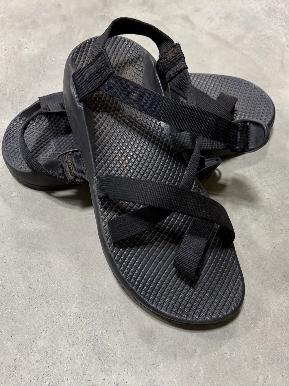 Chaco womens black outdoor waterproof hiking sandals size 10 - Picture 1 of 6